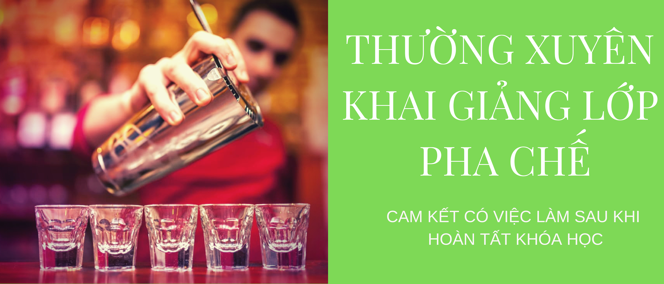 Lớp nghiệp vụ pha chế